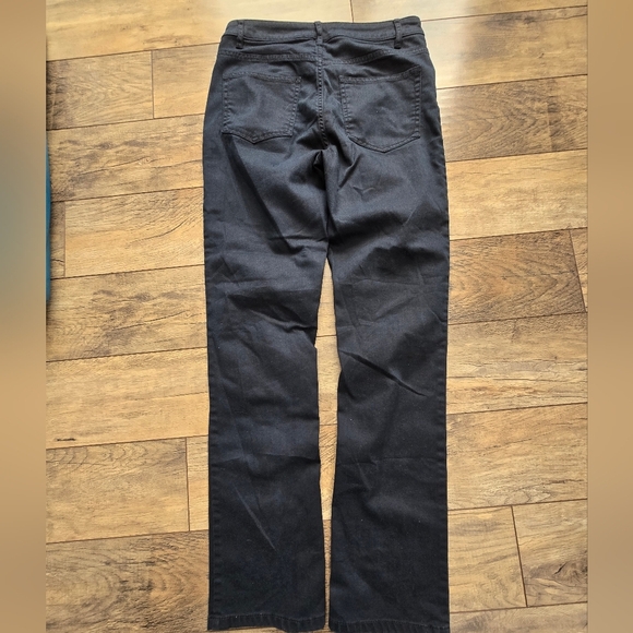 J.JILL denim size 4 Women's Black straight leg Jeans - Picture 7 of 9